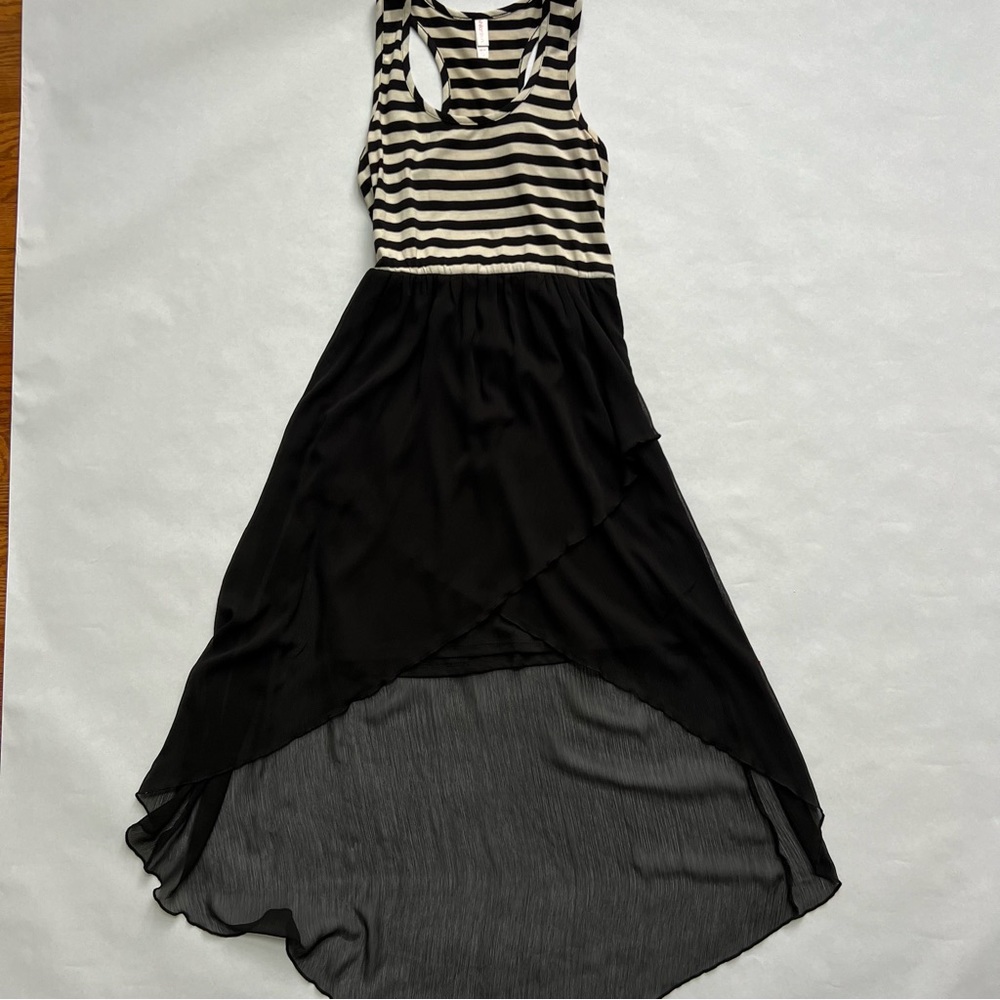 Xhilaration Maxi High Low Sleeveless Dress